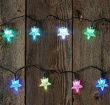 UltraLED Battery Operated Star Color Changining Light String, Multi-Color, 3.5ft