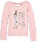 The Children's Place Girls' Big Long Sleeve T-Shirt, SERENE BLUSH, XXL