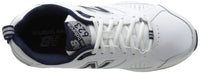 New Balance Men's MX623v3 Casual Comfort Training Shoe, White/Navy, 13 4E US