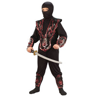 Ninja Warrior Child Costume Red - Small