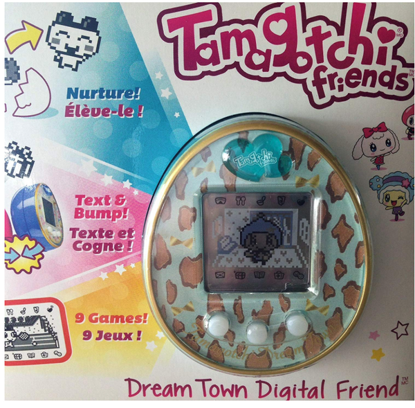 Tamagotchi Dream Town Digital Friends - Green Leopard Gem