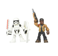 Star Wars Galactic Heroes Hasbro Finn (Jakku) & First Order Stormtrooper Figures