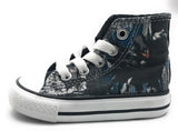 Converse Kids Chuck Taylor Hi Top Sneaker DC Comics BATMAN, Black, Toddler Sz 4
