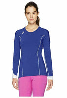 ASICS Women's Domain Ii Jersey, Royal Blue/White, Medium