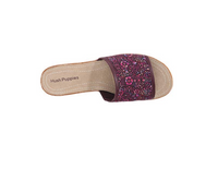 Hush Puppies Shoes Panton Jade Purple Floral Sandals/Slides - US Women's 7.5