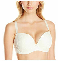 Freya Women's Deco Darling Underwire Moulded Plunge Bra, Ivory, 36B