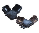 Faux Fur Mink Wrist Cuffs (Gloves not included)