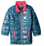 Versace 1969 Sportivo Girls' Big Jacket, Moroccan Blue, 14