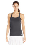 ASICS Womens Rally Tank, black/White, X-Small