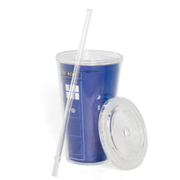 Underground Toys Doctor Who 16 oz Tardis Insulated Tumbler with Lid & Straw