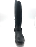 UGG Women's Thomsen Waterproof Leather Suede Knee High Boot, Black, 10 US - NIB