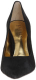 Lauren Ralph Lauren Women's Sarina Dress Pump, Black Suede, 8.5 B US