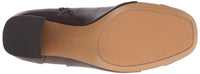 Nine West Women's Deliah Leather Boot, Dark Brown, 10.5 M US