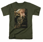 Trevco Men's Hobbit Short Sleeve T-Shirt, Military Green, Medium