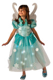 Rubie's Costume Kids Winter Fairy Lite up Costume, Small