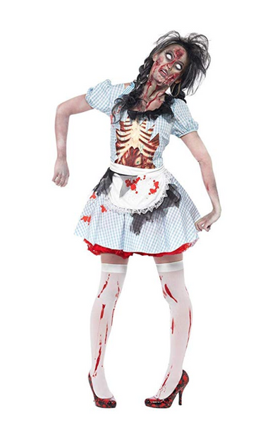 Smiffys Horror Zombie Countrygirl Costume XS