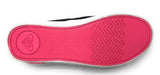 Roxy Junior Youth Redondo Slip On Shoes, Black/White/Pink, Size 6 M US