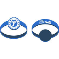 Turbo Party Rubber Wristband Party Favors (4 ct) Blue