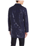 Nick Graham Men's Grahamercy Camo Raincoat Jacket, Navy, Medium
