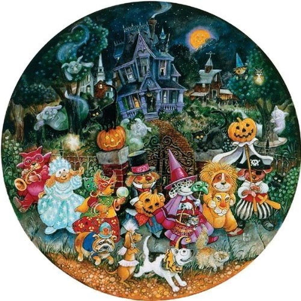 HOWL-O-WEEN DOGS 500 pc Jigsaw Puzzle