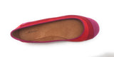 Style & Co Women's Groovy Cosmic Pink Purple Red Suede Flats Size 8 M US