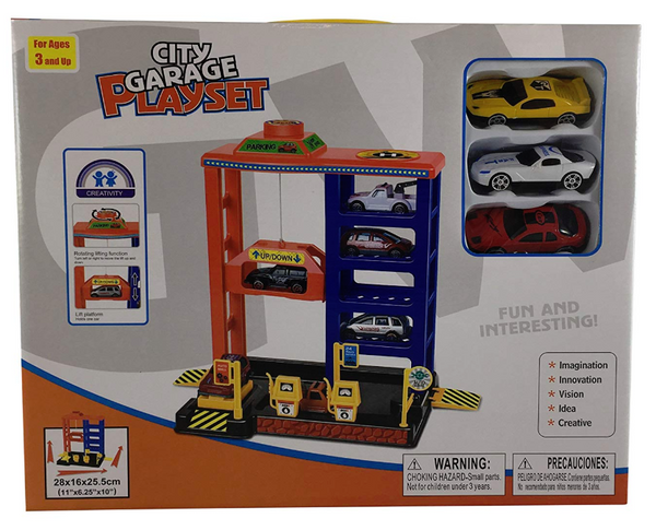 Heavy Lifters City Garage Playset