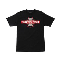 Independent Mens Paint All Curbs Short-Sleeve Shirt Medium Black