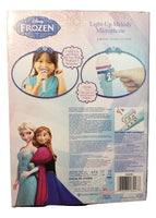Frozen Sparkling Ice Light Up Melody Microphone With Character Stickers