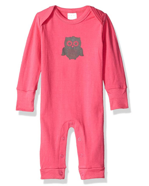 Blue Banana Baby Girls' Unionsuit Critters Pink 1 Month