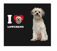 Tree-Free Greetings I Heart Lowchens Traveler Stainless Water Bottle 18 Oz.