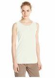 White Sierra Women's Kylie Tank Top, Small, White Alyssum