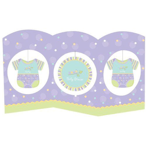 Baby Shower Mum To Be Love Bug Party Table Centerpiece card with dangling items