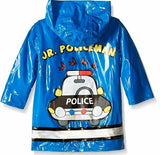 Wippette Baby Boys' Policeman Rainwear, Royal, 18 Months