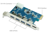 Anker Uspeed USB 3.0 PCI-E Express Card with 4 USB 3.0 Ports