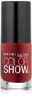 Maybelline New York Color Show Nail Lacquer, Rich In Ruby, 0.23 Fluid Ounce