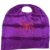 Starkma Kids Unisex Spidergirl Superhero Cape & Mask Costume