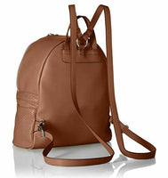 T-Shirt & Jeans Perforated Back Pack, Cognac