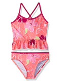 Gymboree Little Girls' 2-Piece Tankini Floral Print XS 4