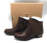 UGG Women's Penelope Leather Ankle Bootie, Chestnut Brown, 5.5 M US - New In Box