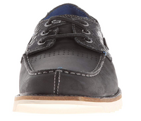 Mark Nason Los Angeles Skechers Men's Crewe Boat Shoe, Black, 9.5 M