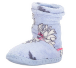 Joules Girls Padabout Slipper, Sky Blue Peony, XS M US Toddler