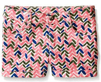 Crazy 8 Little Girl's Printed Woven Cuff Short, Multi, 5