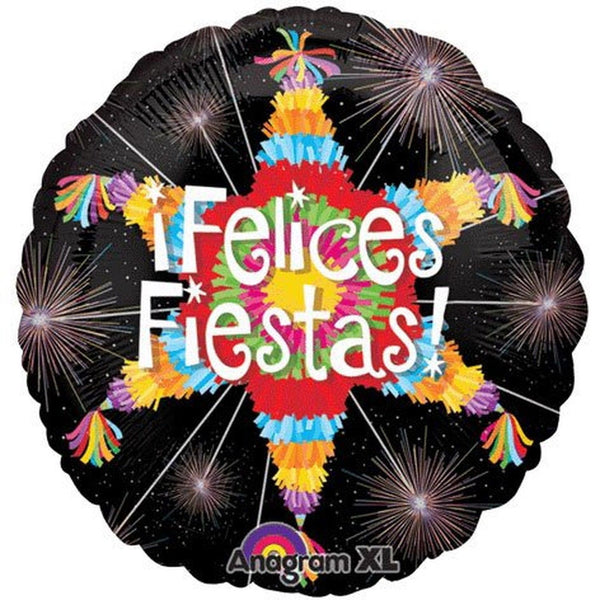 18" Felices Fiestas Pinata