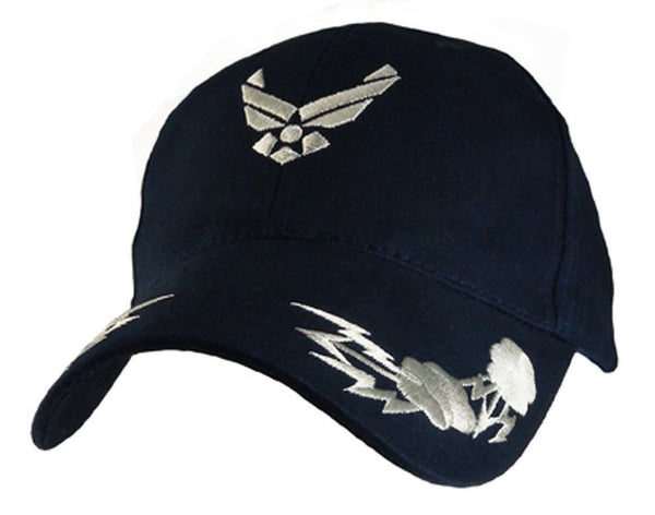 U.S. Air Force Hap Arnold Logo Baseball Cap, Dark Navy, One Size Fits Most