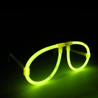 Millard 50 Count 8 Inch Glow In The Dark Glasses - For Parties, Halloween, Etc.
