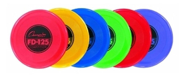 Champion Sports Plastic Flying Disc, 125 g, Assorted Colors