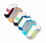 The Children's Place Baby Boys Ankle Socks (Pack of 6), Multi CLR, M 1-2