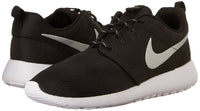 Nike Womens Roshe One Running Shoe Black/Metallic Platinum/White (9)