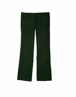 French Toast Little Girls' Adjustable Waist Flat Front Bootcut Pant, Hunter, 6X