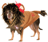 Wizard of Oz Pet Costume, Small, Cowardly Lion Hoodie